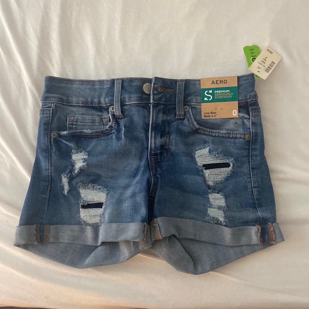aeropostale jean shorts
